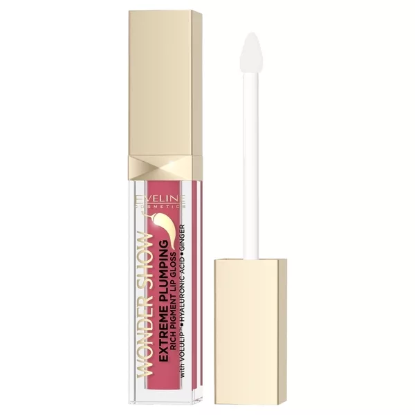 Eveline Cosmetics Wonder Show błyszczyk zwiększający objętość ust 05 Vibrant Red 6.8ml