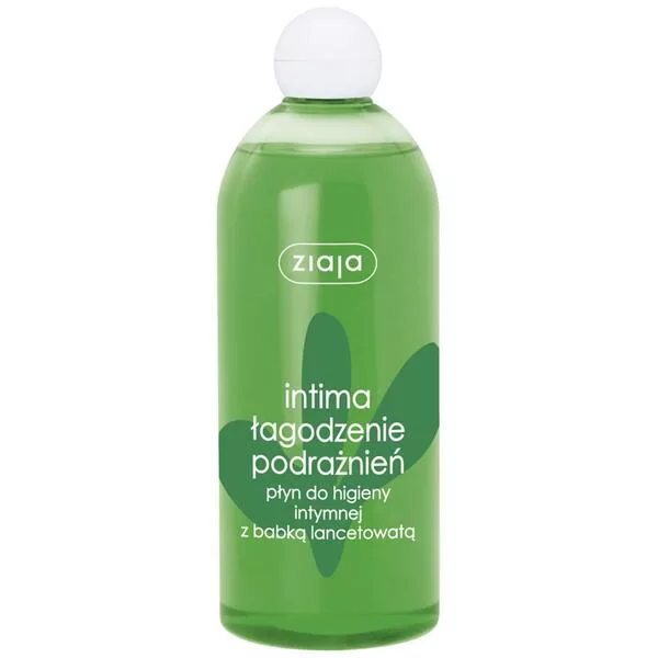 Ziaja Intima, płyn do higieny intymnej z babką lancetowatą, 500ml