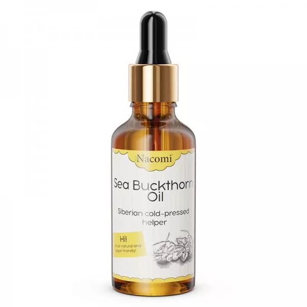 Nacomi Sea Buckthorn Oil, olej rokitnikowy z pipetą, 50ml