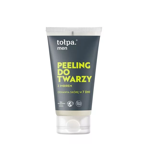 Tołpa Men, peeling do twarzy z imbirem, 150ml