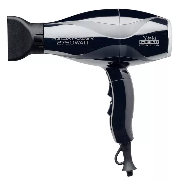 Gamma Piu, suszarka RELAX Ultra Power, 2750W, czarna