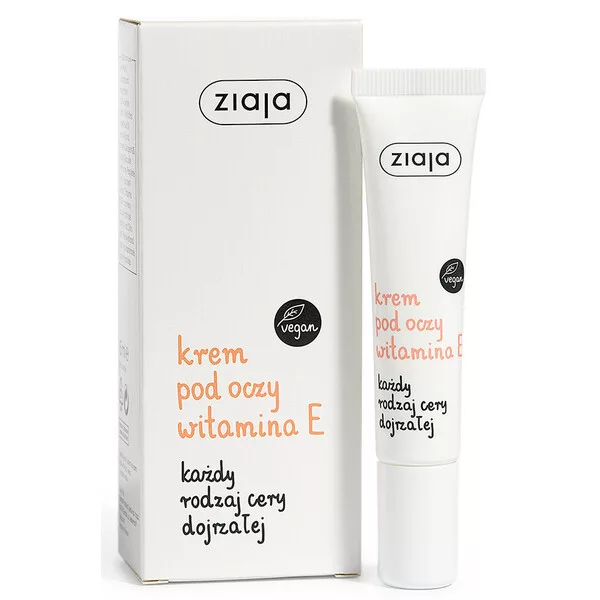 Ziaja Witaminy, krem pod oczy z witaminą E, 15ml