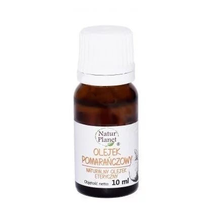 NaturPlanet, eteryczny olejek pomarańczowy, 10ml