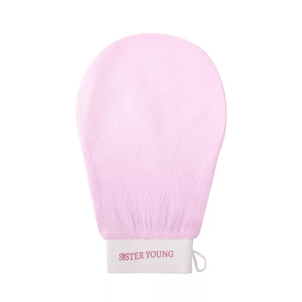 Sister Young Nova Exfoliating Glove złuszczająca rękawica do peelingu ciała Pink