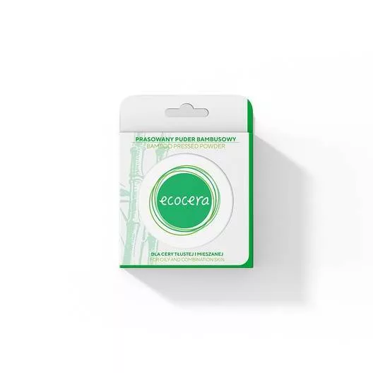 Ecocera, puder bambusowy prasowany, 10g