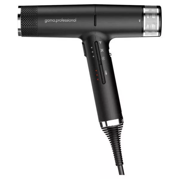 GA.MA IQ Perfetto 3, superlekka suszarka do włosów (294g), czarna, 1600W