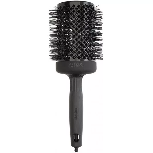 Olivia Garden Blowout Shine Wavy Bristles, szczotka do włosów, Black Label, 65mm
