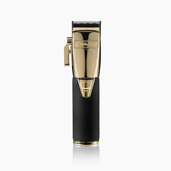 BaByliss PRO metalowa maszynka do strzyżenia BOOST+, Złota, fryzjerska, cyfrowy silnik, do włosów