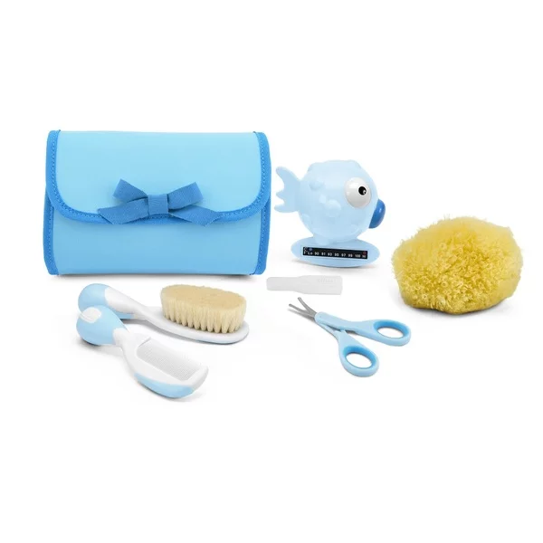 Chicco My First Beauty zestaw dla dzieci akcesoriów do higieny i kąpieli 0m+ Niebieski