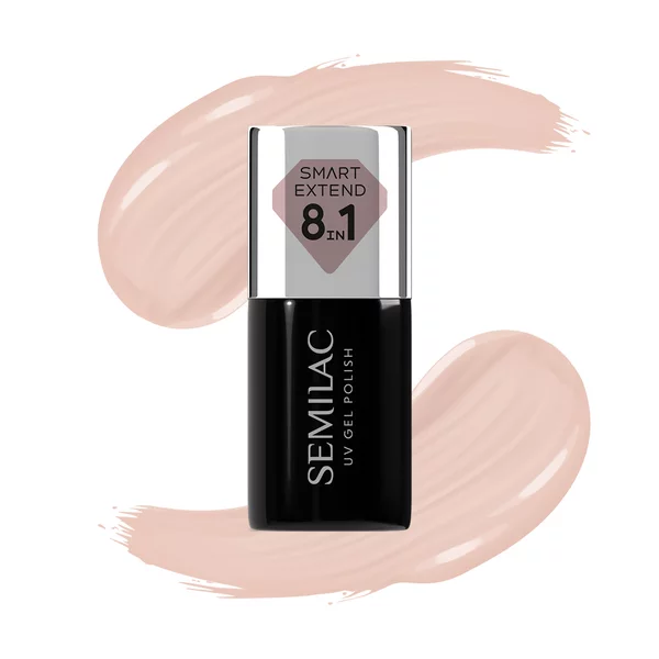 Semilac Smart Extend, lakier hybrydowy, 816 Pale Nude, 7ml
