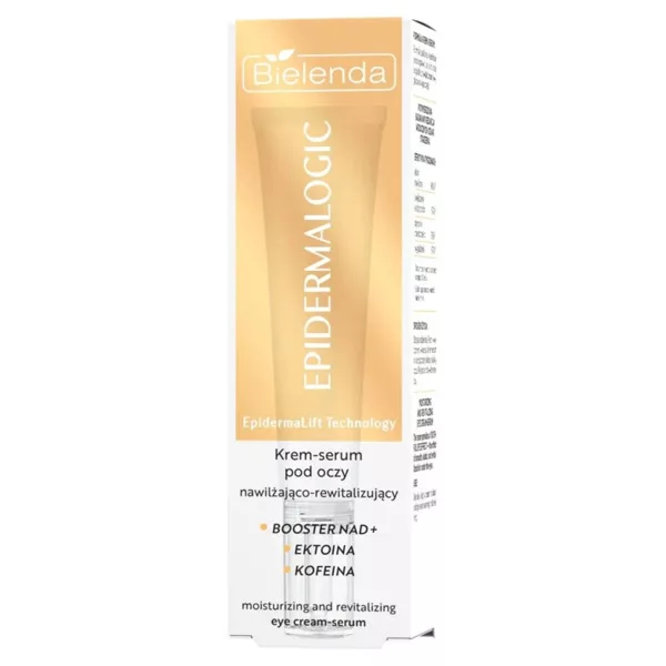 Bielenda Epidermalogic, krem-serum pod oczy nawilżająco-rewitalizujący, 10ml