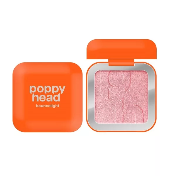 Poppy Head Bouncelight kremowy róż i rozświetlacz 02 Bluff 3.1g