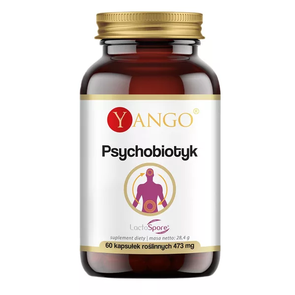 Yango Psychobiotyk suplement diety 60 kapsułek