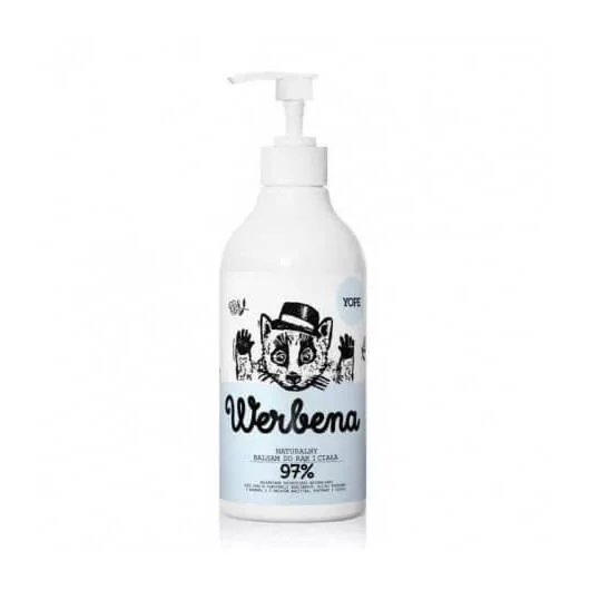 Yope, balsam do rąk i ciała, werbena, 300ml