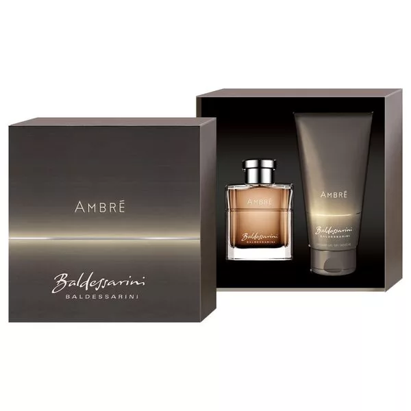 Baldessarini Ambre zestaw woda toaletowa spray 50ml + żel pod prysznic 200ml (M)