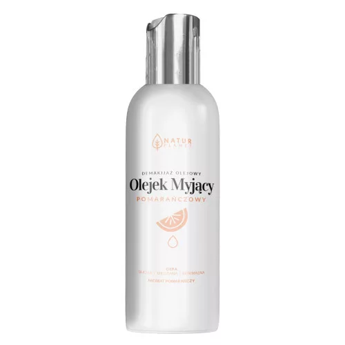 Naturplanet olejek myjący, pomarańczowy, demakijaż olejowy, 150ml