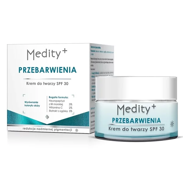 Medity+ Przebarwienia krem do twarzy na dzień SPF30 50ml