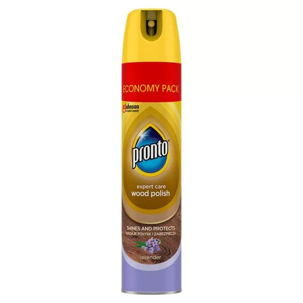 Pronto Expert Care Classic, aerozol do mebli drewnianych, lawenda, 300ml