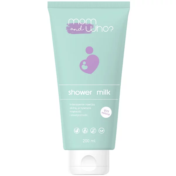 Mom and Who, łagodna emulsja do mycia ciała i twarzy, 200ml