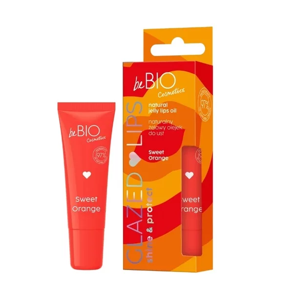 BeBio Ewa Chodakowska Glazed Lips naturalny żelowy olejek do ust Sweet Orange 10ml