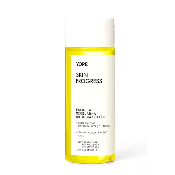 Yope Skin Progress, esencja micelarna do demakijażu, 150ml