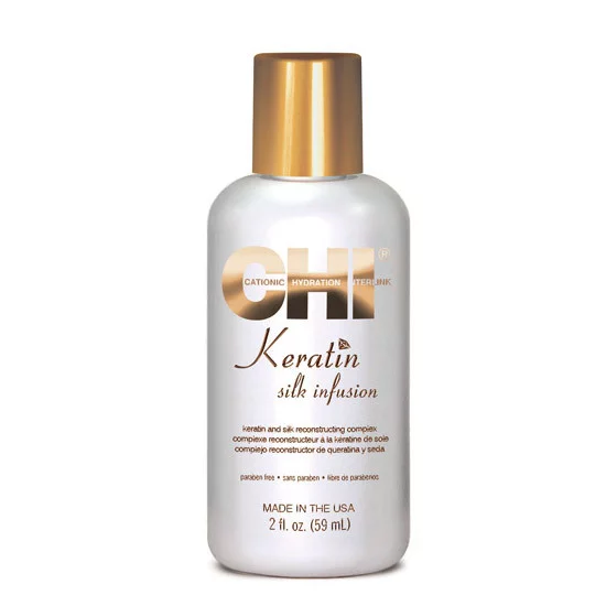 CHI Keratin, jedwab do włosów z keratyną, regeneracja, 59ml