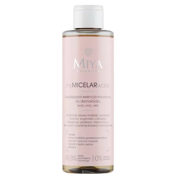 Miya My Micelar Water, micelarna esencja do demakijażu, 200ml