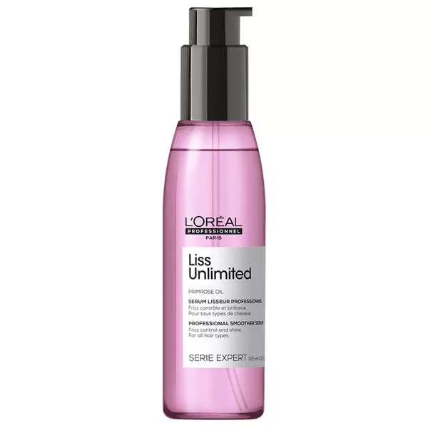 Loreal Liss Unlimited, olejek wygładzający do włosów, 125ml