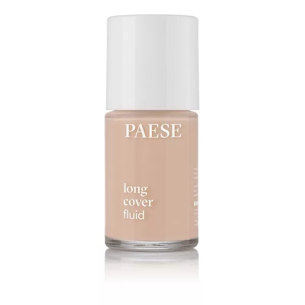 Paese Long Cover Fluid podkład kryjący o przedłużonej trwałości 02 Naturalny 30ml