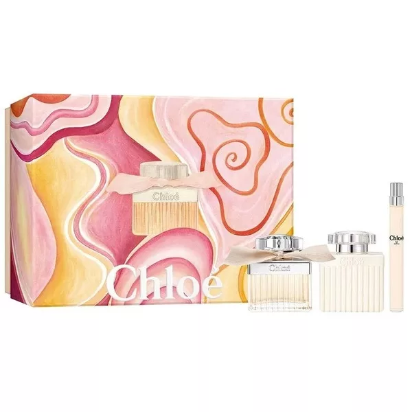 Chloe Chloe zestaw woda perfumowana spray 75ml + balsam do ciała 100ml + woda perfumowana spray 10ml (W)