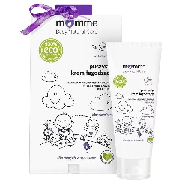 MomMe Dla Maluszka puszysty krem łagodzący dla dzieci, 75ml