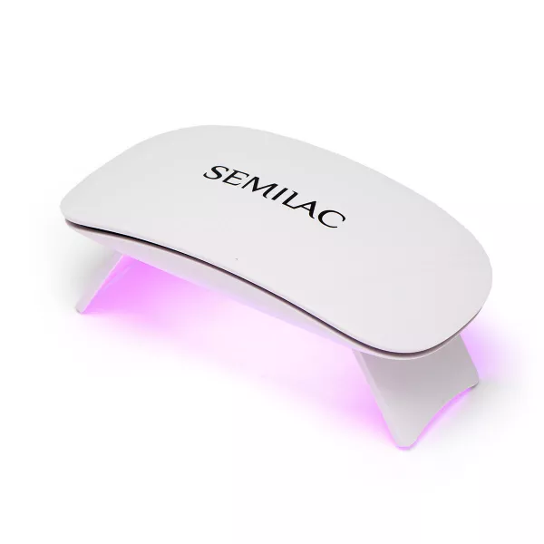 Semilac Lampa UV/LED 6W Travel, podróżna lampa do utrwalania manicure i pedicure hybrydowego