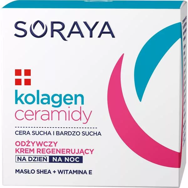 Soraya Kolagen+Ceramidy, Odżywczy krem Regenerujący, 50ml