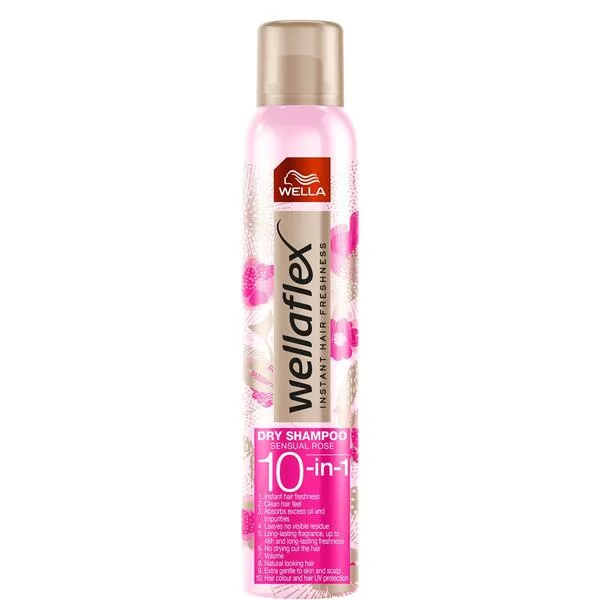 Wella Wellaflex, suchy szampon, Sensual Rose, 180ml