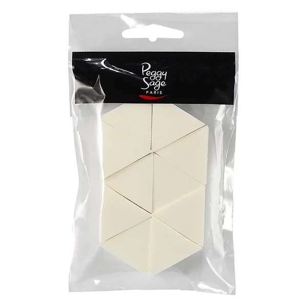 Peggy Sage, gąbki do zdobienia paznokci, 10szt., ref. 155414