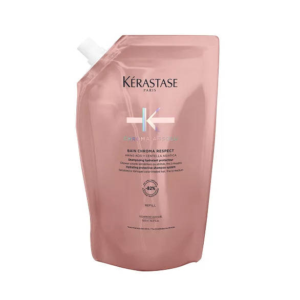 Kerastase Chroma Absolu, kąpiel, szampon do włosów koloryzowanych, 500ml refill