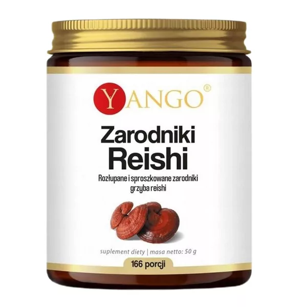 Yango Zarodniki Reishi suplement diety 50g