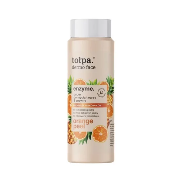 Tołpa Dermo Face Enzyme, puder do mycia twarzy, 3 enzymy, 40g