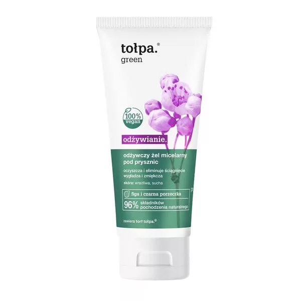 Tołpa Green, odżywczy żel micelarny pod prysznic, 200ml