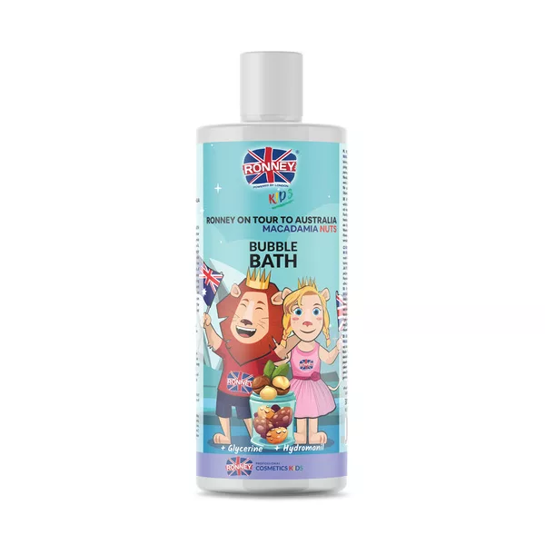 Ronney Kids on tour to Australia, Płyn do kąpieli o zapachu orzechów makadamia dla dzieci 300ml