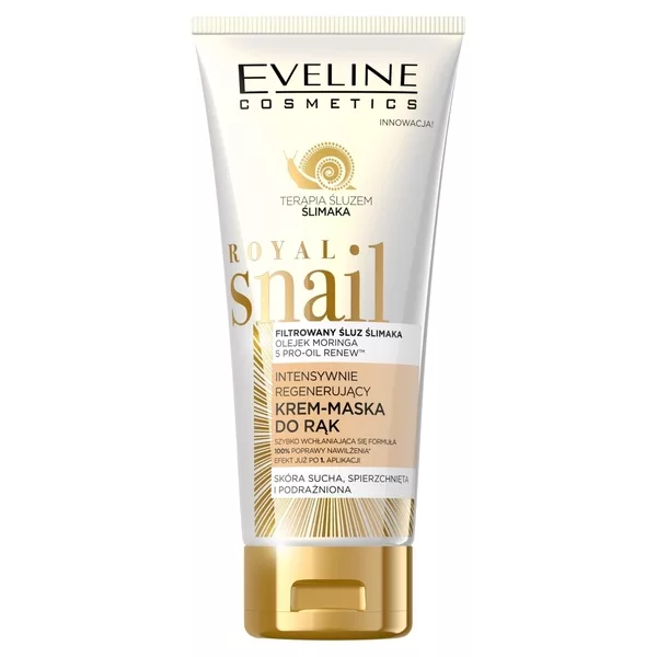 Eveline Royal SnaIl, intensywnie regenerujący krem-maska do rąk, 100ml