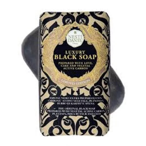 Nesti Dante Luxury Black Soap mydło toaletowe 250g