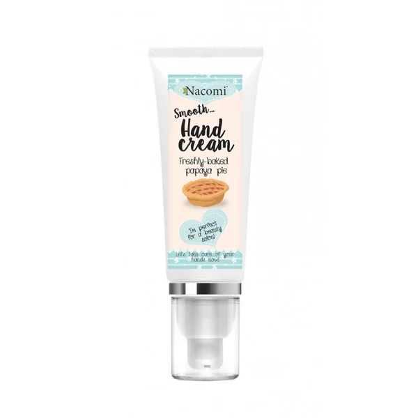 Nacomi, krem do rąk, świeże ciasto z papają, 85ml