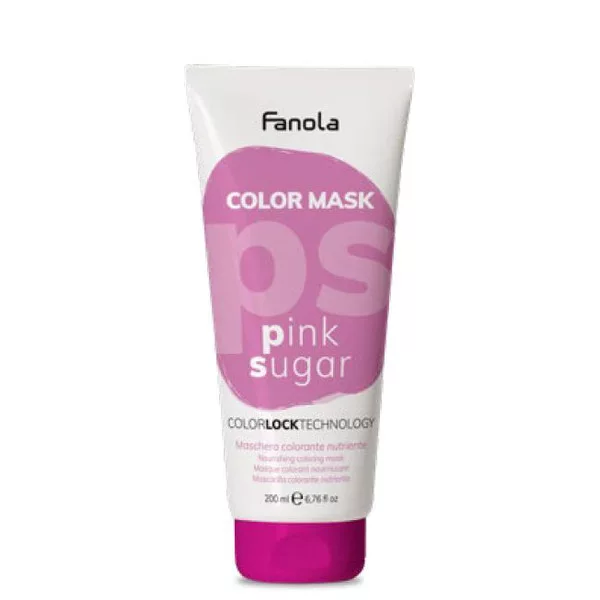 Fanola Color Mask, maska koloryzująca, 200ml, Pink Sugar