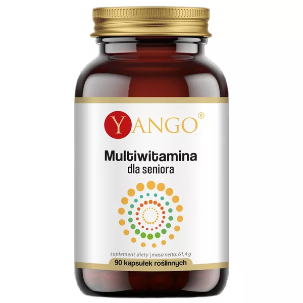Yango Multiwitamina dla seniora suplement diety 90 kapsułek