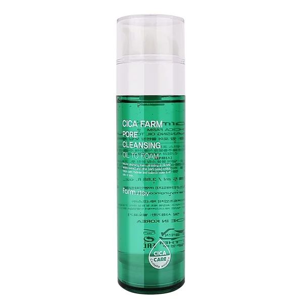 FarmStay Cica Farm Pore Cleansing Oil to Foam oczyszczający olejek w piance 115ml