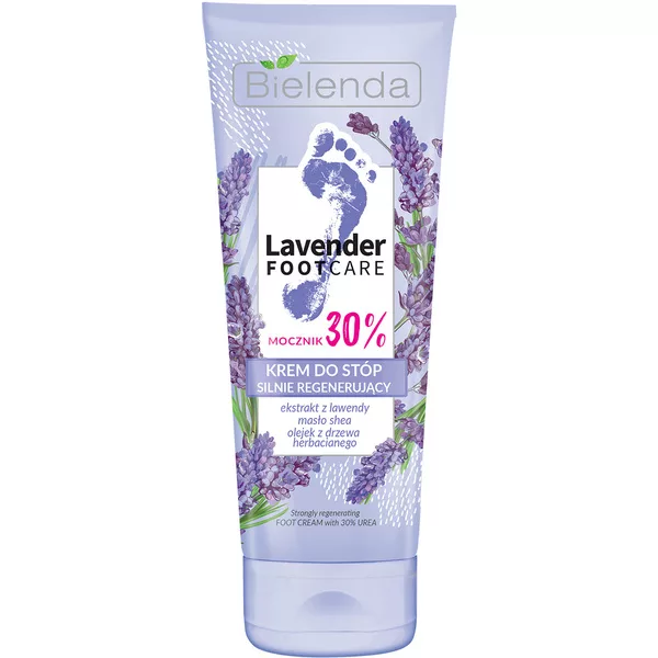 Bielenda Lavender Foot Care - Krem Do Stóp Silnie Regenerujący, 75ml