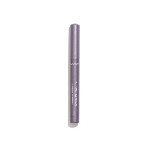 Gosh Forever Mineral, cień do powiek w sztyfcie wodoodporny, 008 Plum, 1.4g