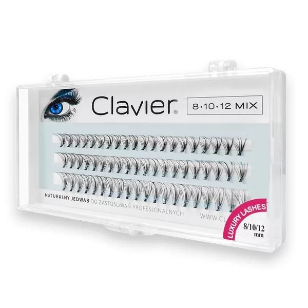 Clavier Classic kępki rzęs Mix 8/10/12mm