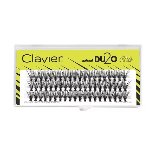 Clavier DU2O Double Volume kępki rzęs 14mm